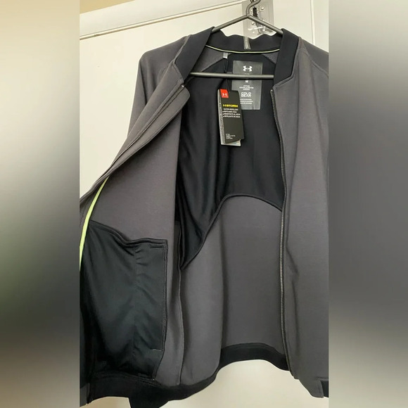 NWT Under Armour Range Unlimited Storm Full Zip Bomber Jacket Steph Curry Size M - Picture 10 of 14